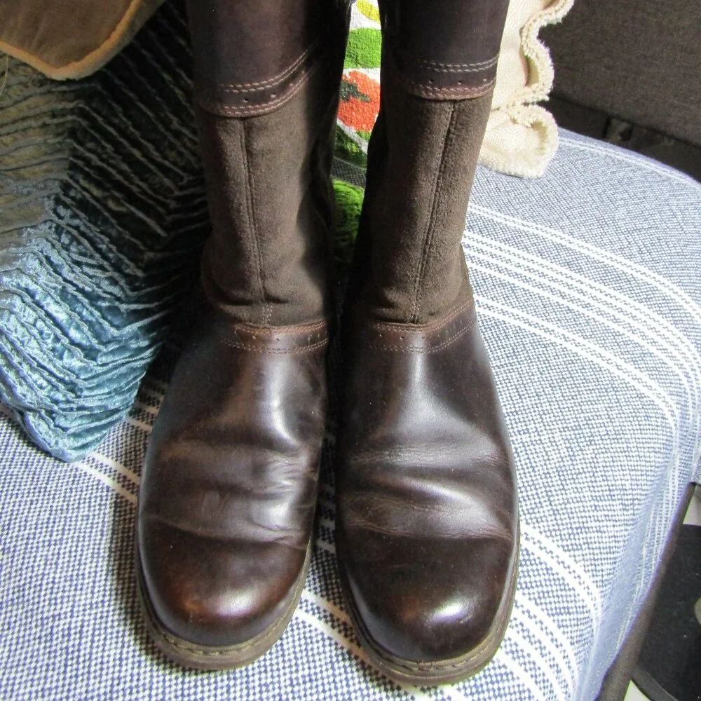 Timberland Earthkeeps Maplebrook Tall Boots Size 5.5